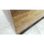 GRADE A2 - Suri Industrial Modern Coffee Table with Storage in Mango Wood & Metal Detail