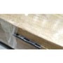 GRADE A2 - Suri Industrial Modern Coffee Table with Storage in Mango Wood & Metal Detail
