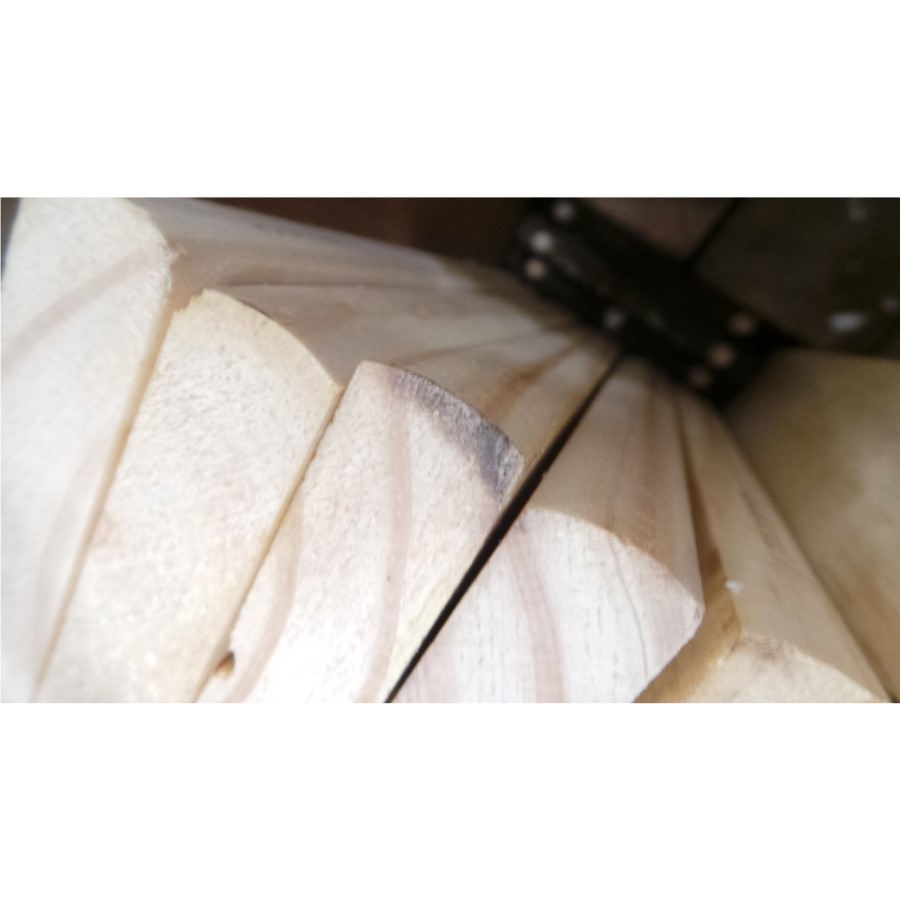 GRADE A2 - LPD Havana Pine Bed Frame - single