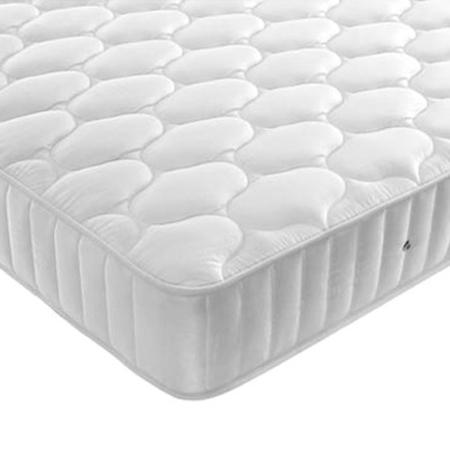 GRADE A2 - Nula Quilted Semi-Orthopaedic King 5ft Coil Sprung Mattress