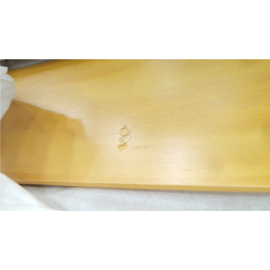 GRADE A2 - Julian Bowen Barcelona Pine Mid Sleeper with Left Hand Ladder