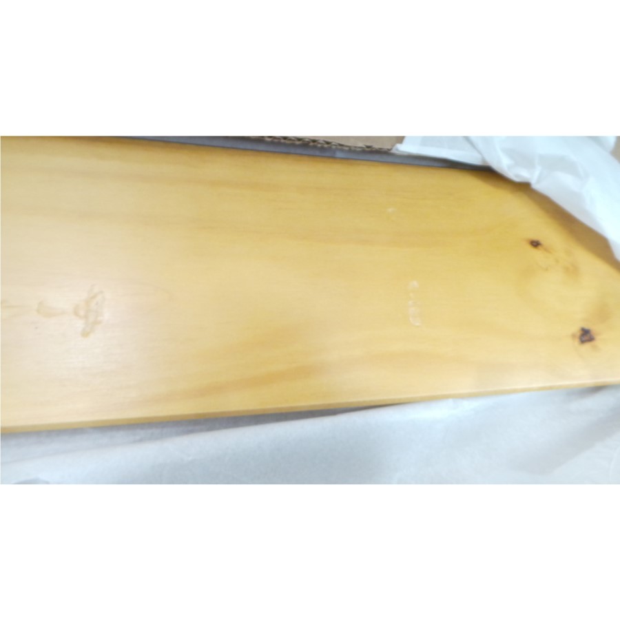 GRADE A2 - Julian Bowen Barcelona Pine Mid Sleeper with Left Hand Ladder