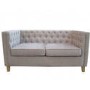 LPD York Sofa in Mink Chenille Fabric