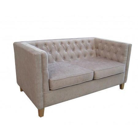 LPD York Sofa in Mink Chenille Fabric