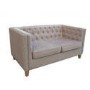 LPD York Sofa in Mink Chenille Fabric
