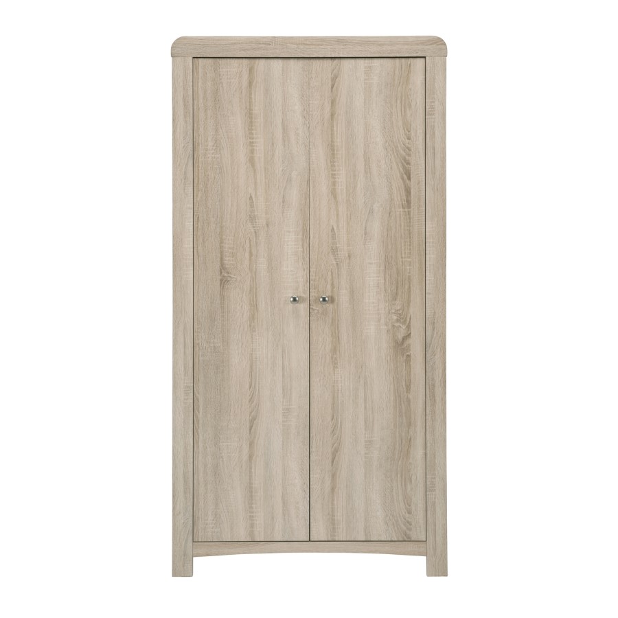 Natural Wood Double Wardrobe - East Coast Fontana 