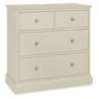 Bentley Designs Ashby 2+2 Chest of Drawers in Cotton White 
