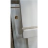 GRADE A2 - Harper White Solid Wood 4+3 Wide Chest of Drawers