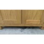 GRADE A2 - Windsor Solid Oak Corner Storage Cupboard