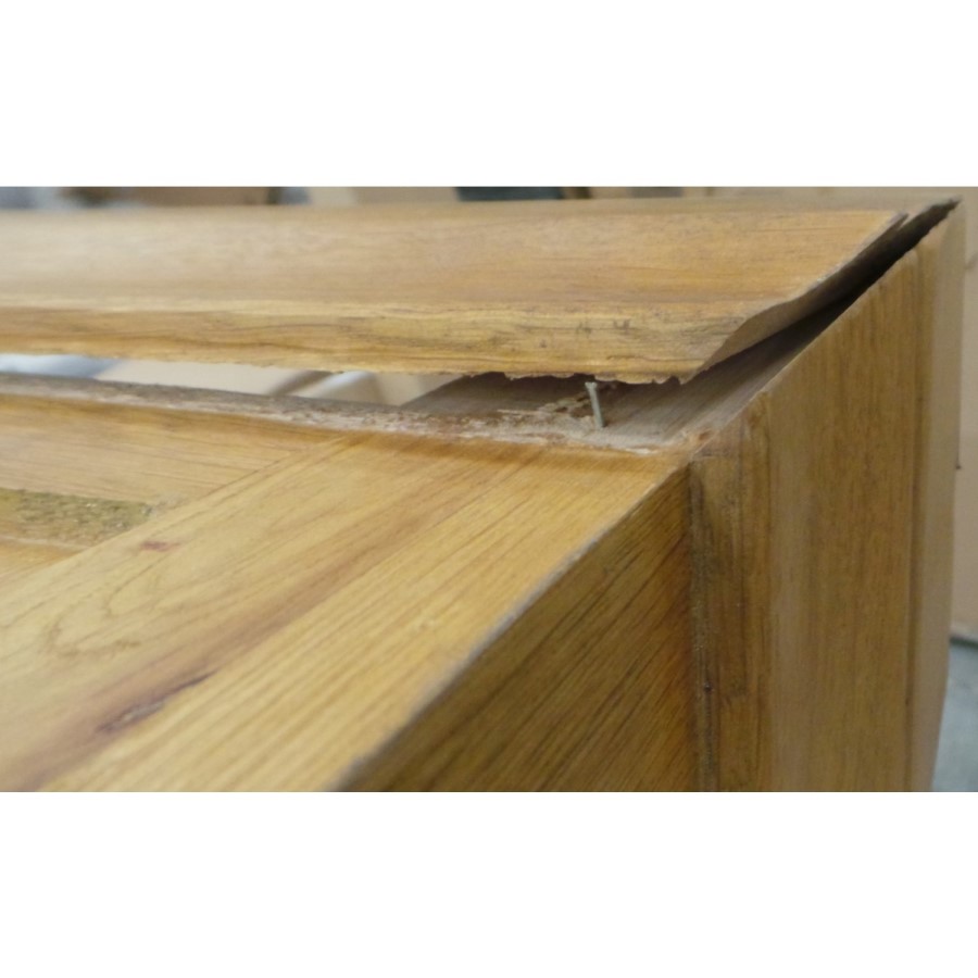 GRADE A2 - Loire Solid Oak Farmhouse 4+3 Drawer Wide Chest of Drawers