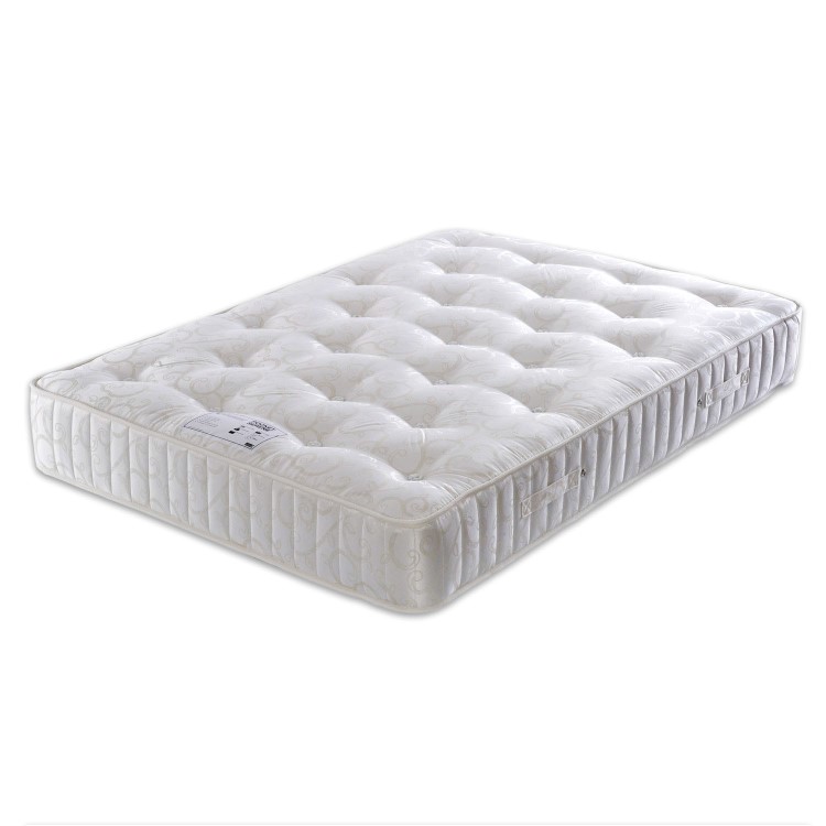 Small Double Orthopaedic 1000 Pocket Sprung Tufted Mattress - Serena