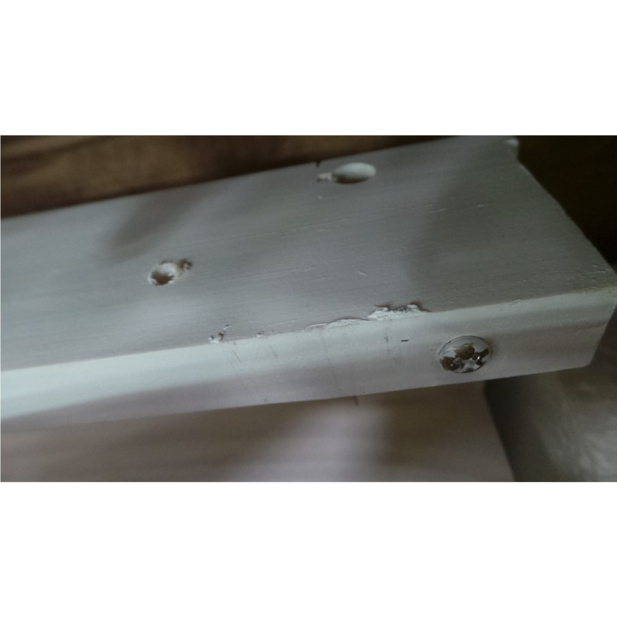 GRADE A2 - Matisse Captain's Guest Bed in White - Trundle Bed Included