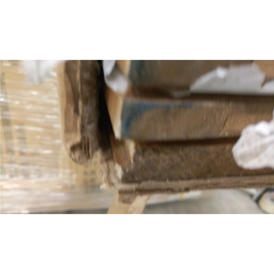 GRADE A2 - Seconique Corona 2 Door 1 Drawer Wardrobe - Distressed Waxed Pine