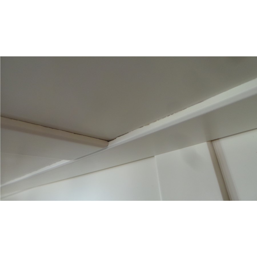 GRADE A2 - Farley 3 Door Wardrobe in Ivory/Cream