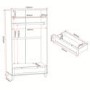 Seconique Arcadia Ash 2 Door 1 Drawer Wardrobe