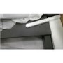 GRADE A2 - Harper Grey Solid Wood 4+3 Wide Chest of Drawers