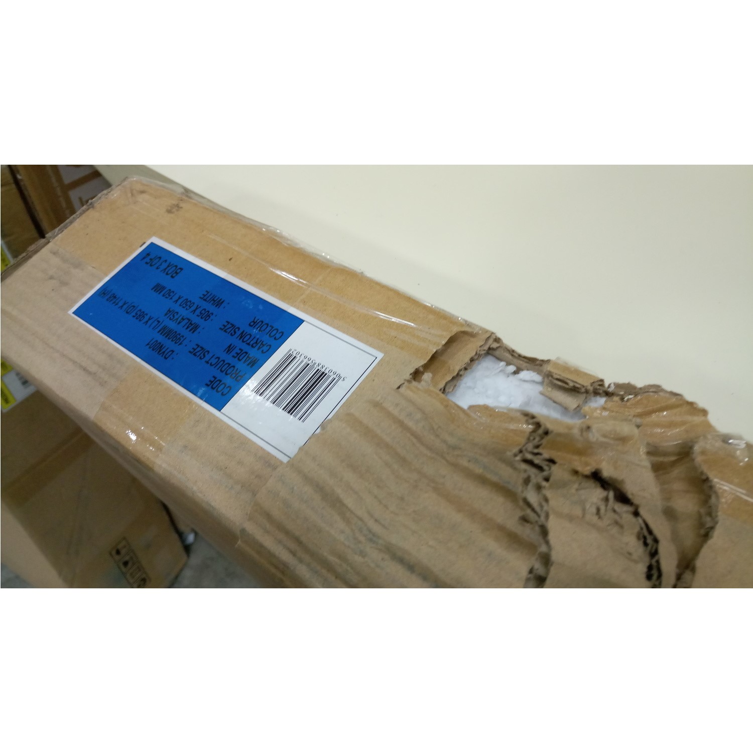 GRADE A2 Dynamo White Cabin Bed Ladder Can Be Fitted Either Side