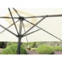 GRADE A1 - Grey Rattan 6 Piece Garden Furniture Dining Set - Parasol Included