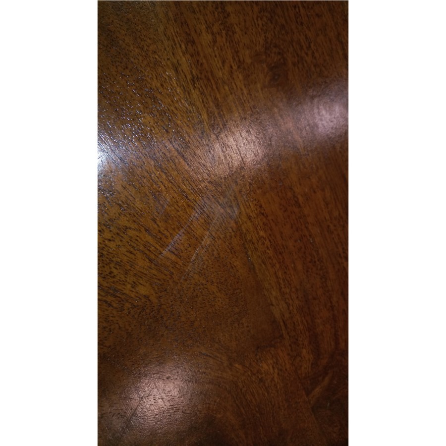 GRADE A2 - Suri Modern Industrial Nest of Tables in Solid Wood & Metal Detail