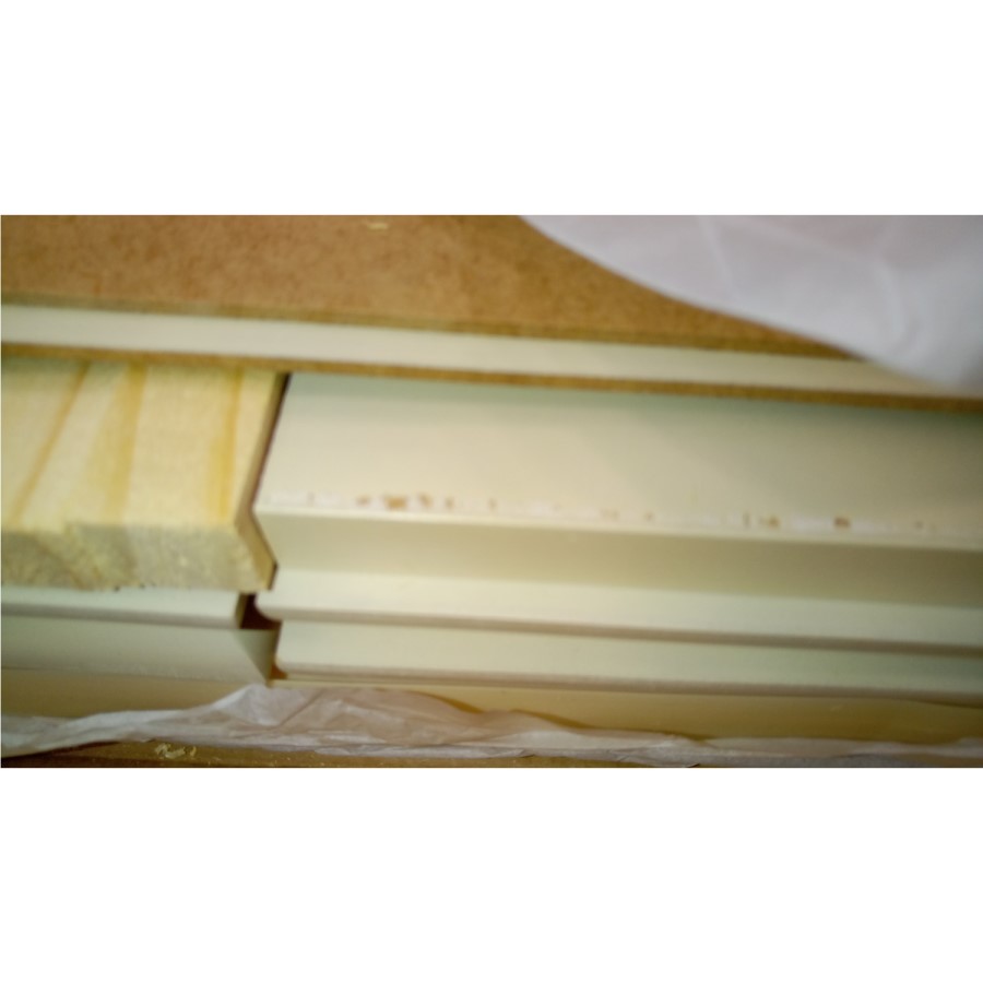 GRADE A2 - Hamilton 2+3+4 Wide Chest of Drawers in Cream and Pine