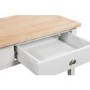 GRADE A1 - Grey Dressing Table in Solid Oak - Darley