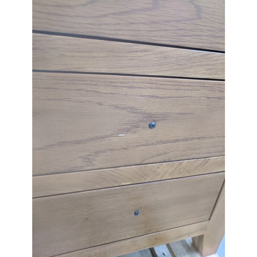 ALMOST PERFECT - Julian Bowen Marlborough Single Pedestal Dressing Table