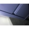 GRADE A2 - Austin Matt Grey 2 Drawer Bedside Cabinet