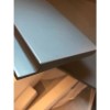 GRADE A2 - Austin Matt Grey 2 Bedside Cabinet with 2 Drawer