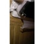 GRADE A2 - Miami High Gloss TV Unit in Black