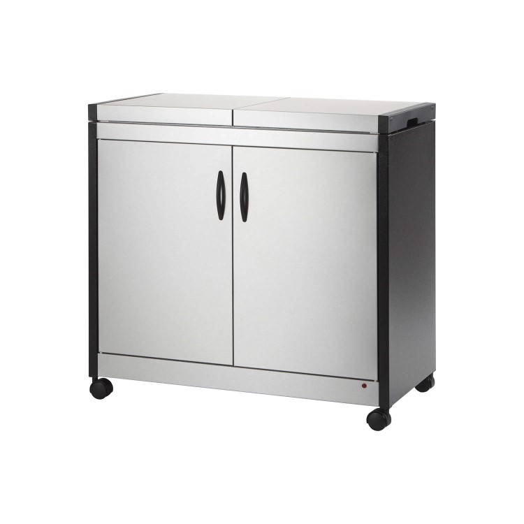 Connoisseur Hostess Trolley - Brushed Steel HL6232BS