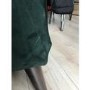 GRADE A2 - Inez Chesterfield Sofa in Dark Green Velvet - Seats 3