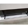 GRADE A3 - AmberGlo White Wall Mounted Electric Fireplace Suite with Log & Pebble Fuel Bed