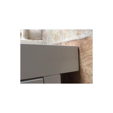 GRADE A2 - Windsor Painted White Solid Wood Corner TV Unit