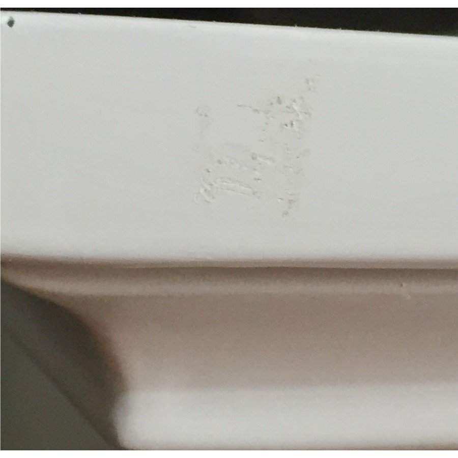 GRADE A2 - AmberGlo Electric Fireplace Suite with Inset Fire & White Surround - Lassen Range