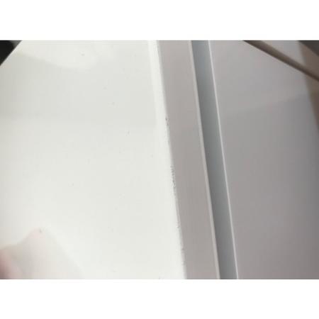 GRADE A2 - Lucia White High Gloss Chest of Drawers with LED Feature
