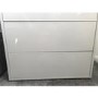 GRADE A2 - Lucia White High Gloss Chest of Drawers with LED Feature