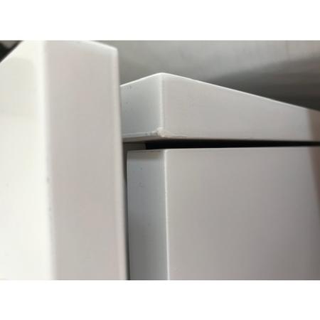 GRADE A2 - Lucia White High Gloss Chest of Drawers with LED Feature