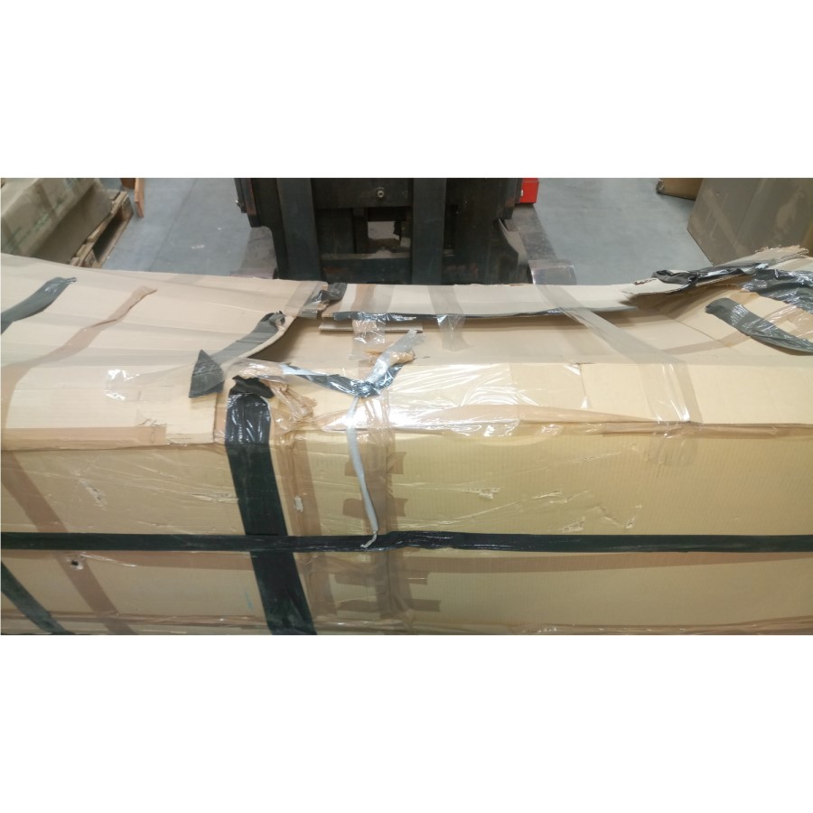 GRADE A2 - Inez Blue Velvet Chesterfield Sofa - Seats 3