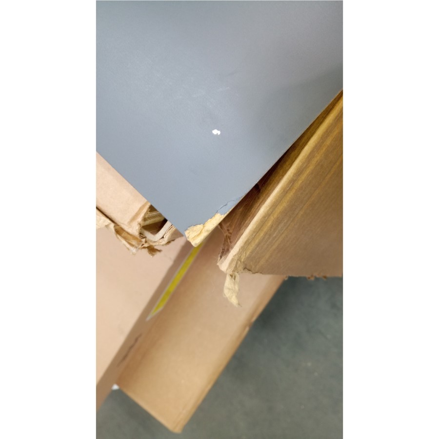 GRADE A2 - Harper Grey Solid Wood 2+3 Chest of Drawers