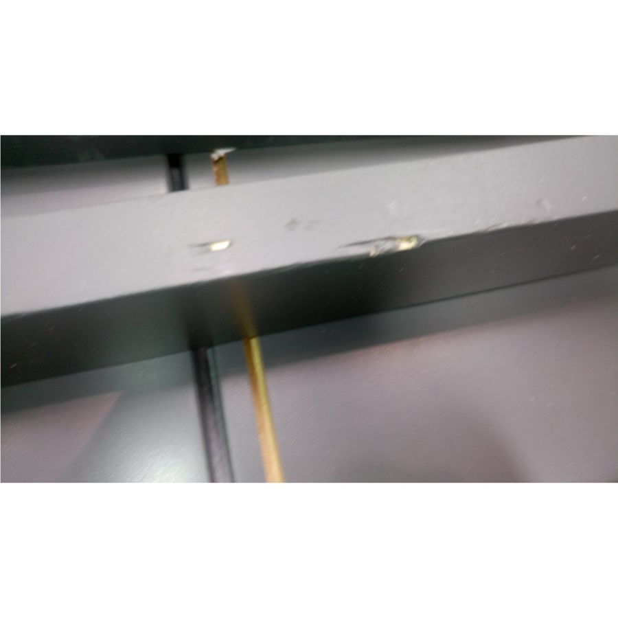 GRADE A2 - Harper Grey Solid Wood 2+3 Chest of Drawers