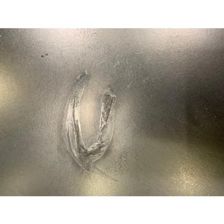 GRADE A2 - High Gloss Black Coffee Table with LED Lighting - Tiffany Range