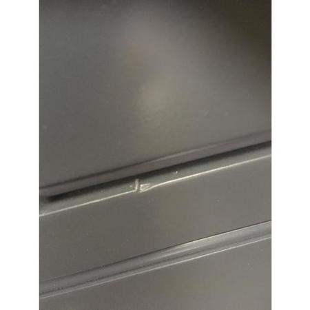 GRADE A2 - Grey Solid Oak Chest of Drawers - Darley