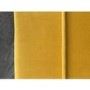 GRADE A2 - Safina Ottoman Storage Bench in Mustard Yellow Velvet with Button Detail