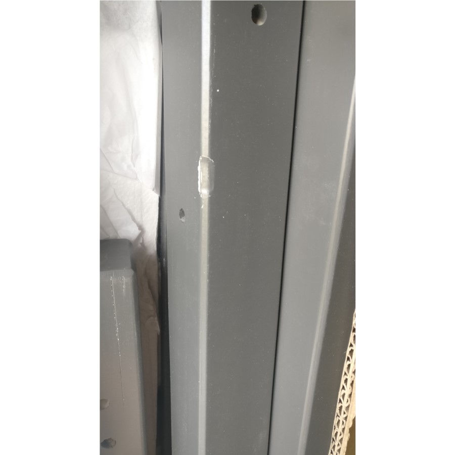 GRADE A2 - Coco Kids House Bed Frame in Anthracite Grey