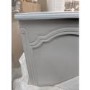 GRADE A2 - Grey Chest of Drawers with 3 Drawers - French Chateau