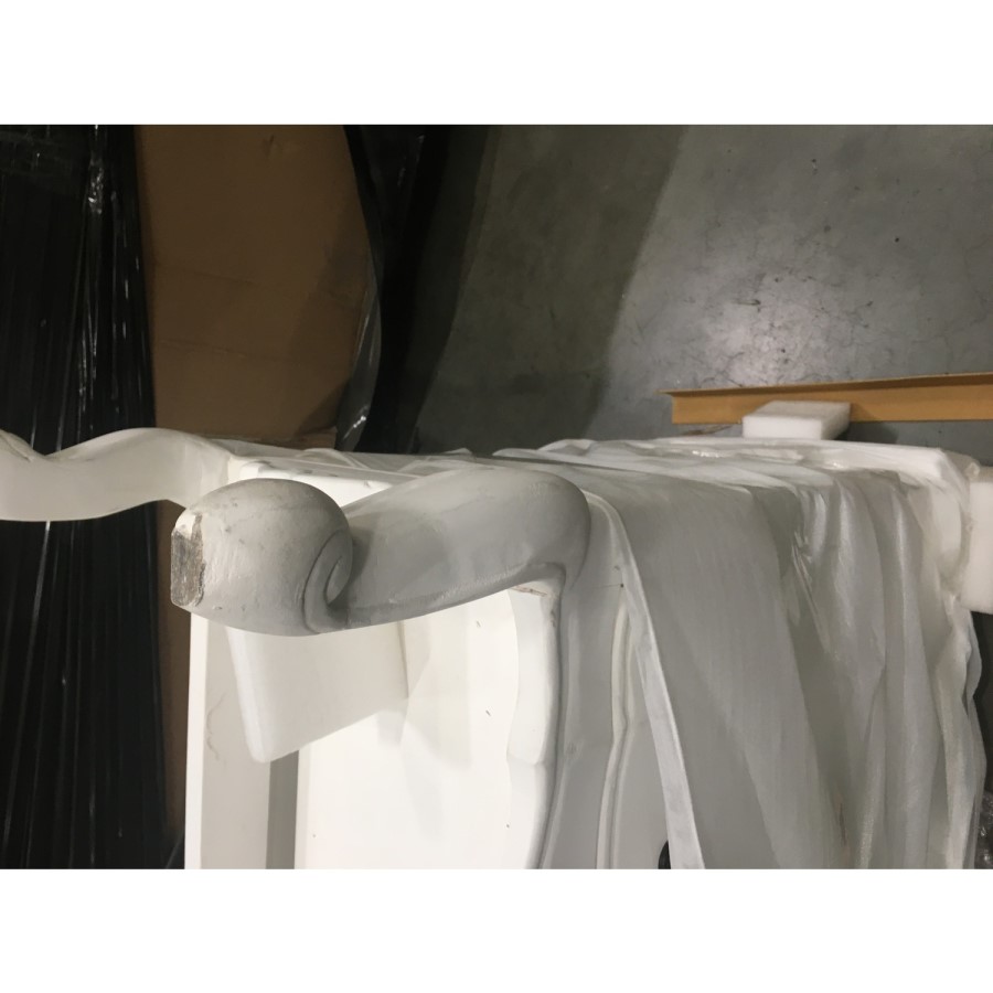 GRADE A2 - French Chateau Handmade White Chest of Drawers