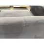 GRADE A2 - Clara 3 Seater Sofa in Dark Grey Velvet