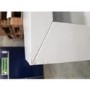 GRADE A2 - White Corner TV Unit in Solid Wood - TV up to 36" - Windsor