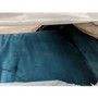 GRADE A2 - Payton Teal Blue Velvet 3 Seater Sofa