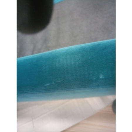 GRADE A2 - Payton Teal Blue Velvet 3 Seater Sofa